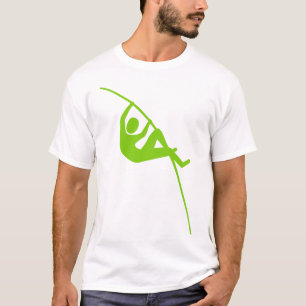 Camiseta Salto com Vara - Verde Martiano