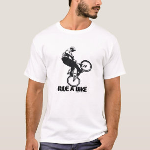 Camiseta salto da bicicleta