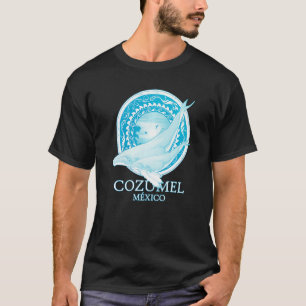 Camiseta Salto de Baleias Jubarte Cozumel México