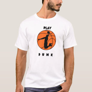 Camiseta Salto de basquetebol em negrito _ Colar T-Shirt Du