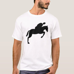 Camiseta Salto de Cavalo - Preto