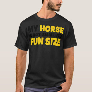 Camiseta salto de cavalos