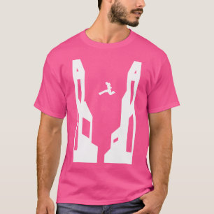 Camiseta Salto de Habilidade Freerunning Parkour