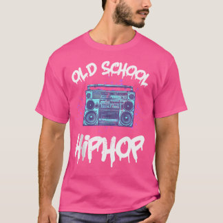 Camiseta Salto de Hipotecas da Antiga Escola Boombox 80S Sa