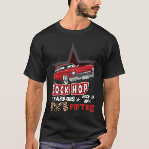 Camiseta Salto de Meia Fabuloso Rock N Roll Automóvel dos A