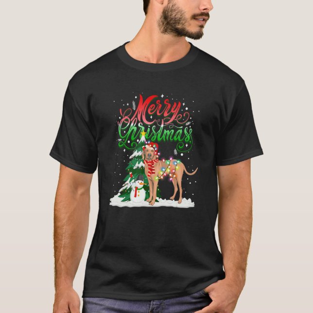 Camiseta Salto de Natal Pajama Correspondendo aos Papais no (Frente)