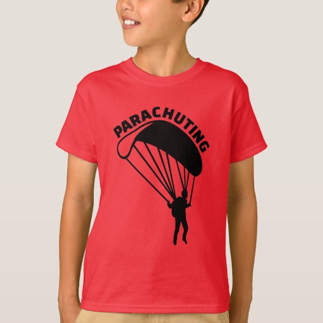 Camiseta Salto de pára-quedas (Frente)