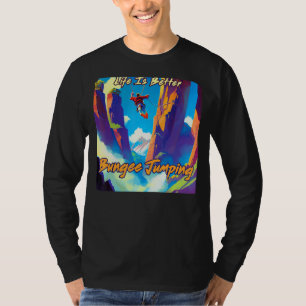 Camiseta Salto de Paraquedas Aventura Extrema