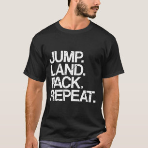 Camiseta Salto de Paraquedas Pulo Terra Pacote Repita Paraq