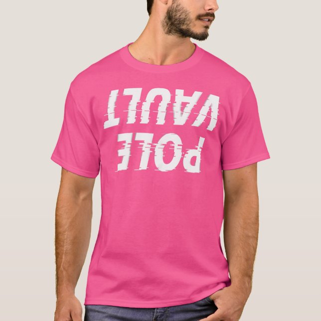Camiseta Salto de Pole Cofre para Baixo com Falha (Frente)