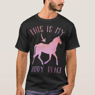 Camiseta Salto de pônei de cavalo