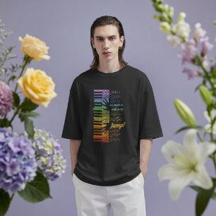 Camiseta Salto de Sintetizador dos Anos 80 – Música Colorid