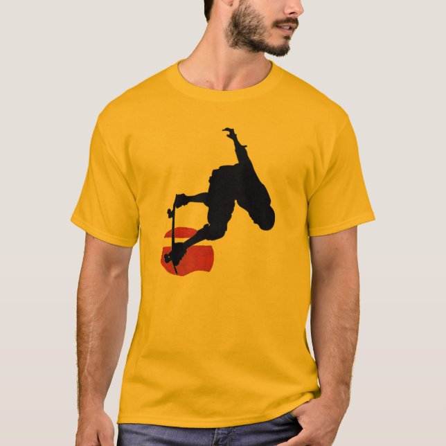 Camiseta salto de skate (Frente)