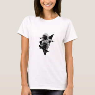 Camiseta Salto de Skate à Meia-Noite