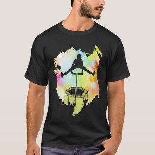 Camiseta Salto de Trampolim Ginástica de Trampolim 19