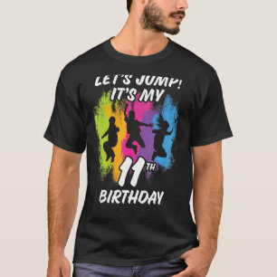 Camiseta Salto de Vamos do Partido de Salto Trampoline. É o