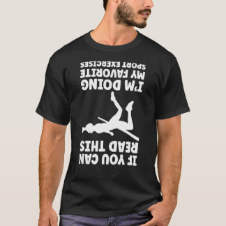 Camiseta Salto de vara se você puder ler este saltador de v