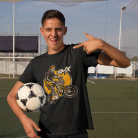 Salto do Cavaleiro de Caveira BMX