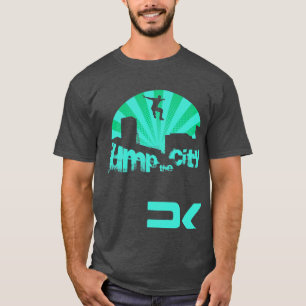 Camiseta Salto do telhado de Parkour