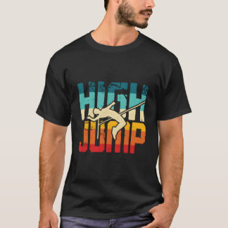 Camiseta Salto em Altura Para Esporte de Salto em Altura