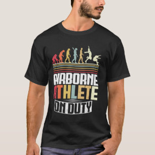 Camiseta Salto em Distância Atleta de Salto em Distância no