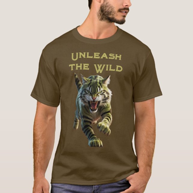 Camiseta Salto Forte: Batendo Cubo De Tigre (Frente)