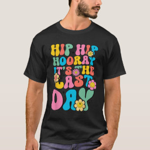 Camiseta Salto Hooray É o último dia da escola 2023 Groovy