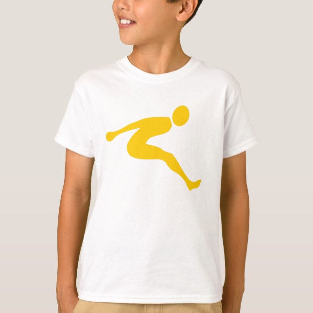 Camiseta Salto longo - âmbar (Frente)