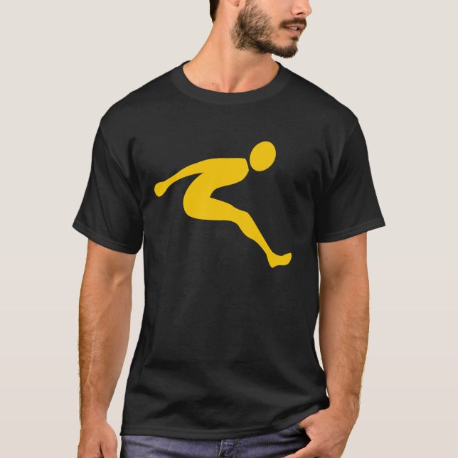 Camiseta Salto longo - âmbar (Frente)