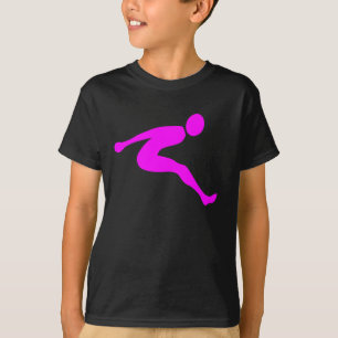 Camiseta Salto longo - magenta