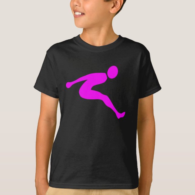 Camiseta Salto Longo - Magenta (Frente)