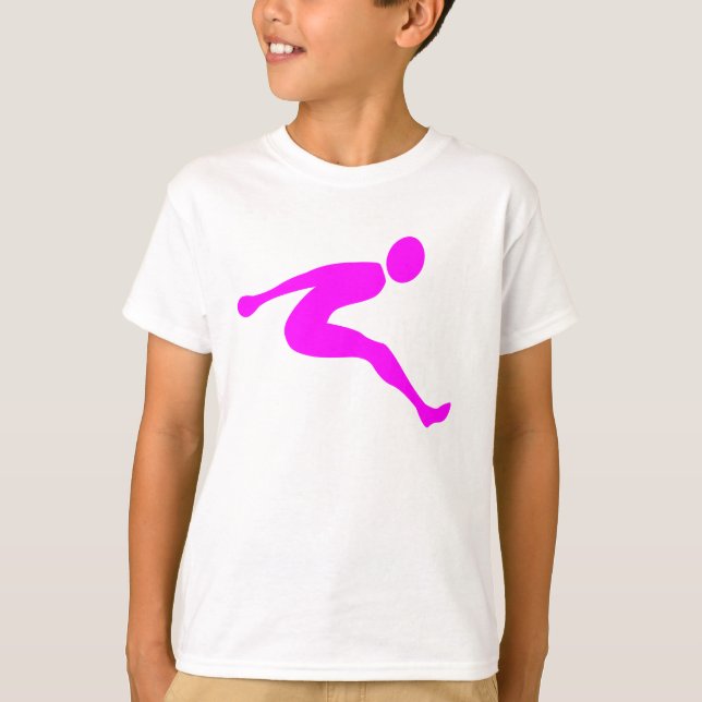 Camiseta Salto Longo - Magenta (Frente)