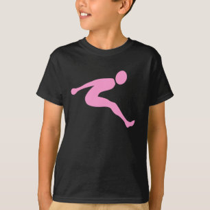 Camiseta Salto longo - rosa