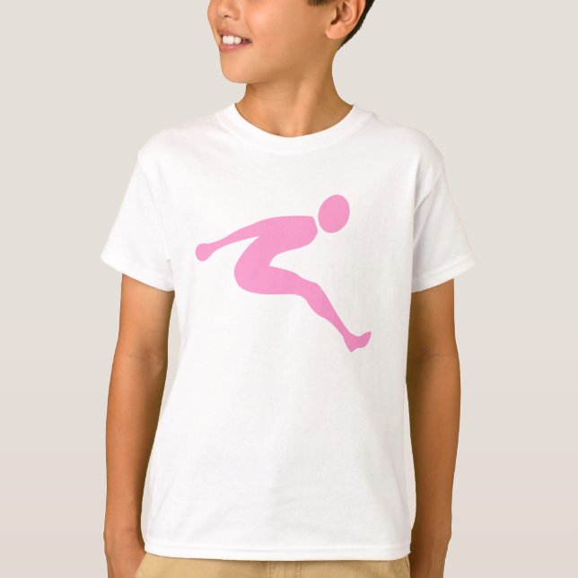 Camiseta Salto Longo - Rosa (Frente)