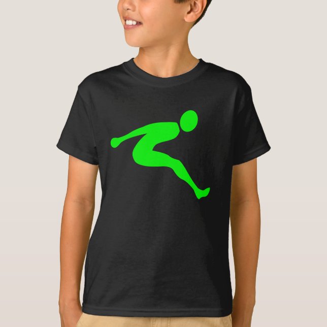 Camiseta Salto Longo - Verde (Frente)