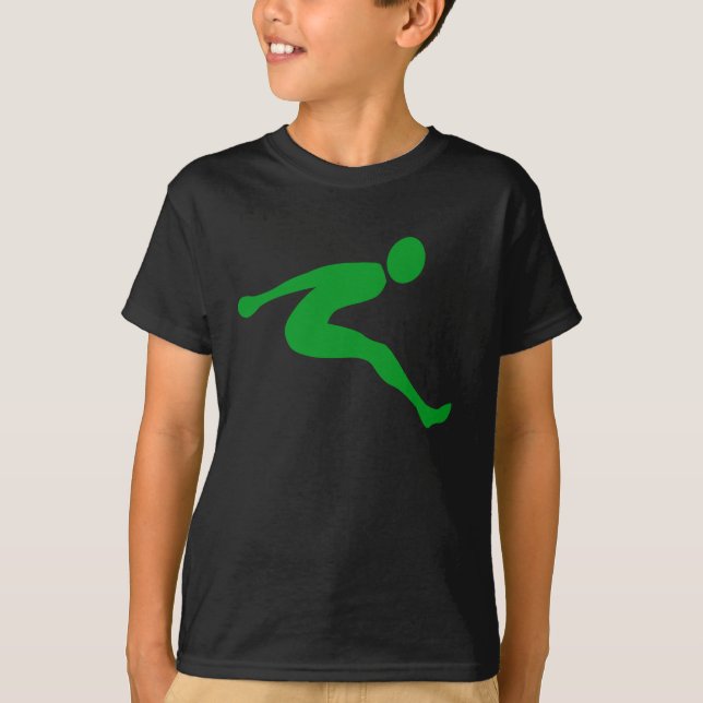 Camiseta Salto Longo - Verde Grass (Frente)