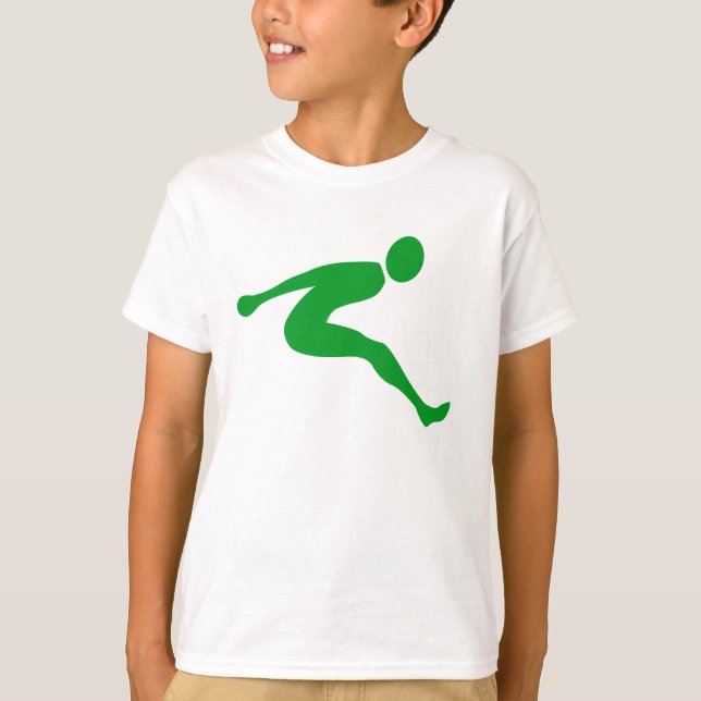 Camiseta Salto Longo - Verde Grass (Frente)