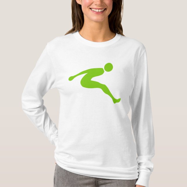 Camiseta Salto Longo - Verde Marciano (Frente)