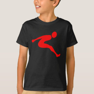 Camiseta Salto longo - vermelho