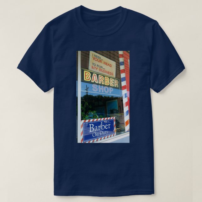 Camiseta Salto na Barbershop (Frente do Design)