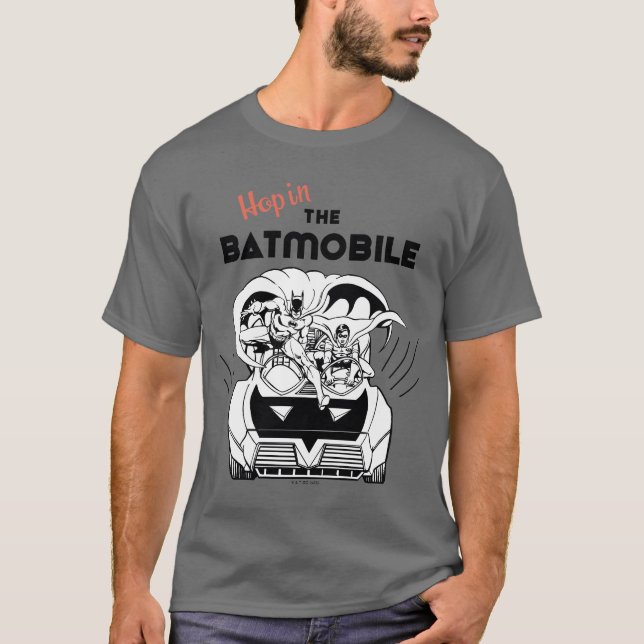 Camiseta Salto no Batmobile (Frente)