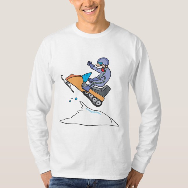 Camiseta Salto Snowmobiling (Frente)