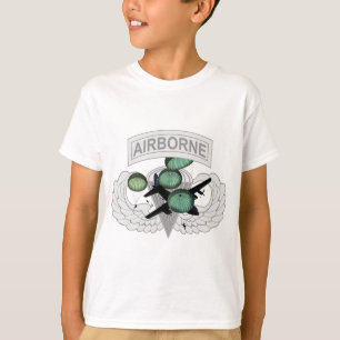 Camiseta Salto transportado por via aérea com asas