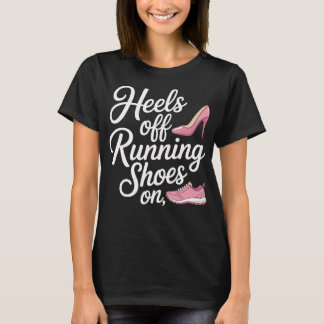 Camiseta Saltos Altos Tênis de Corrida Calçado Corredor Die