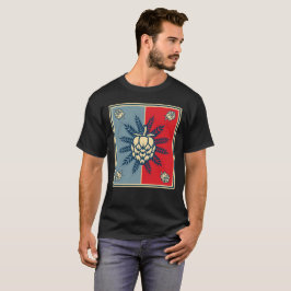 Camiseta Saltos de cerveja e malte - Basta adicionar água e