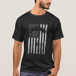 Camiseta Saltos de paraquedas Americano Paraquedista Asa De