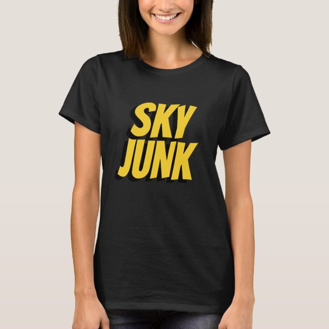 Camiseta Saltos de Paraquedas Sky Junk (Frente)