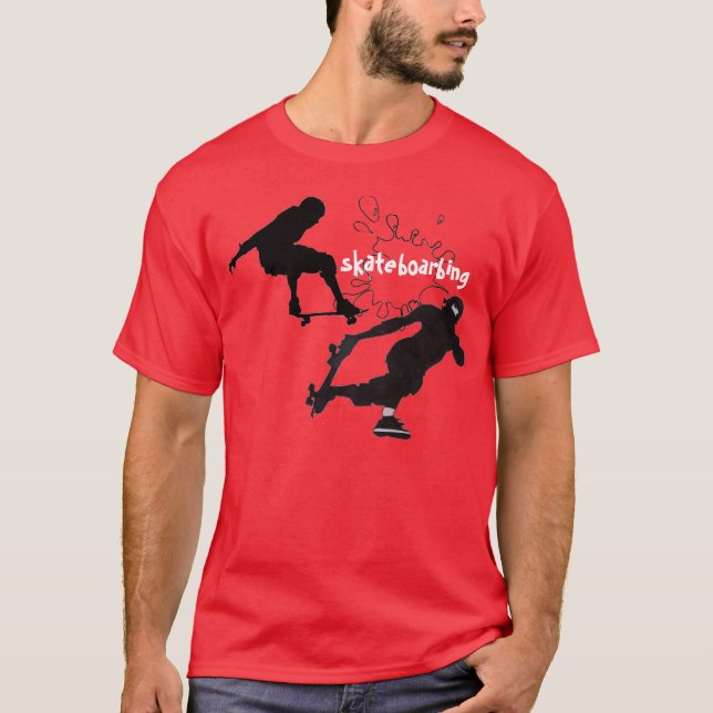 Camiseta saltos de skate (Frente)