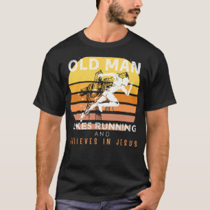 Camiseta Saltos Divinos: Velhinhos Engraçados Significam Je
