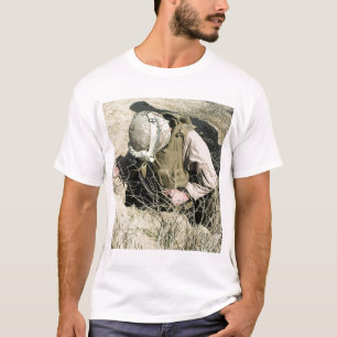 Camiseta Saltos do fuzileiro naval dos E.U. abaixo de um
